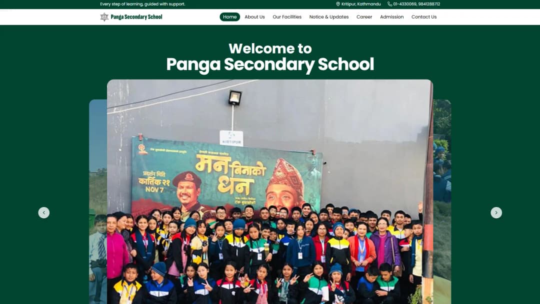panga school website